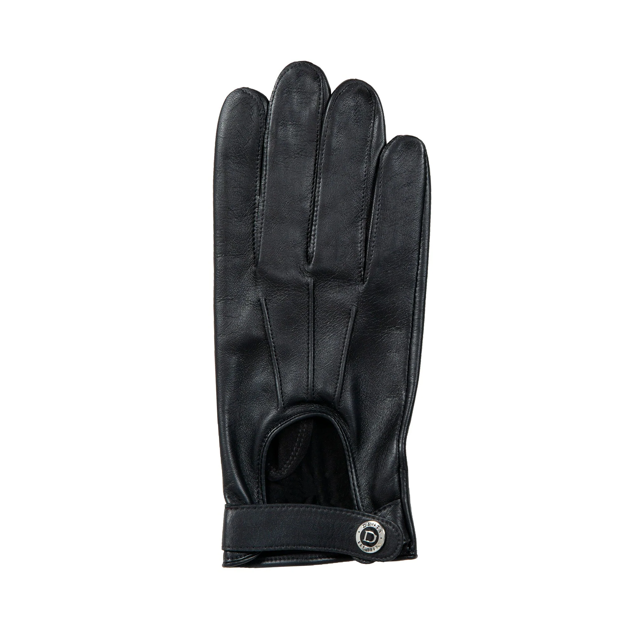 Men’s Three-Point Leather Driving Gloves with Wristwatch Cut-out - Image 5