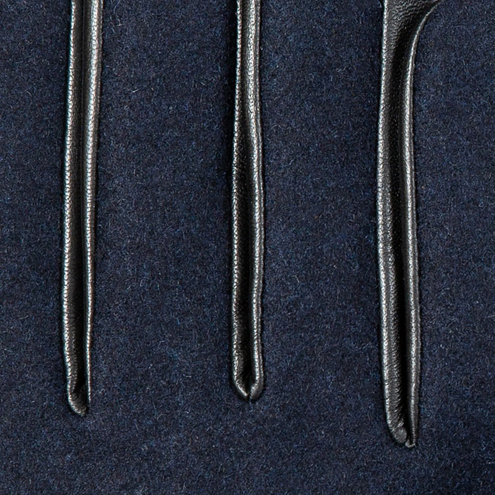 Men’s Touchscreen Lined Flannel and Leather Gloves - Image 19