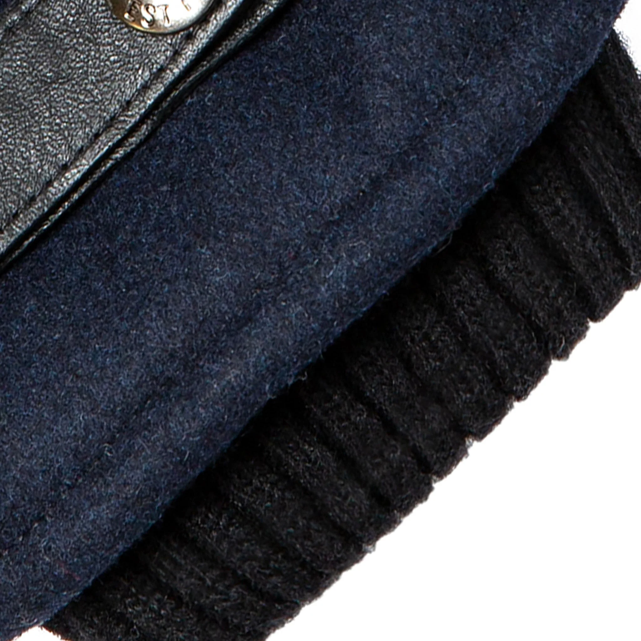 Men’s Touchscreen Lined Flannel and Leather Gloves - Image 24