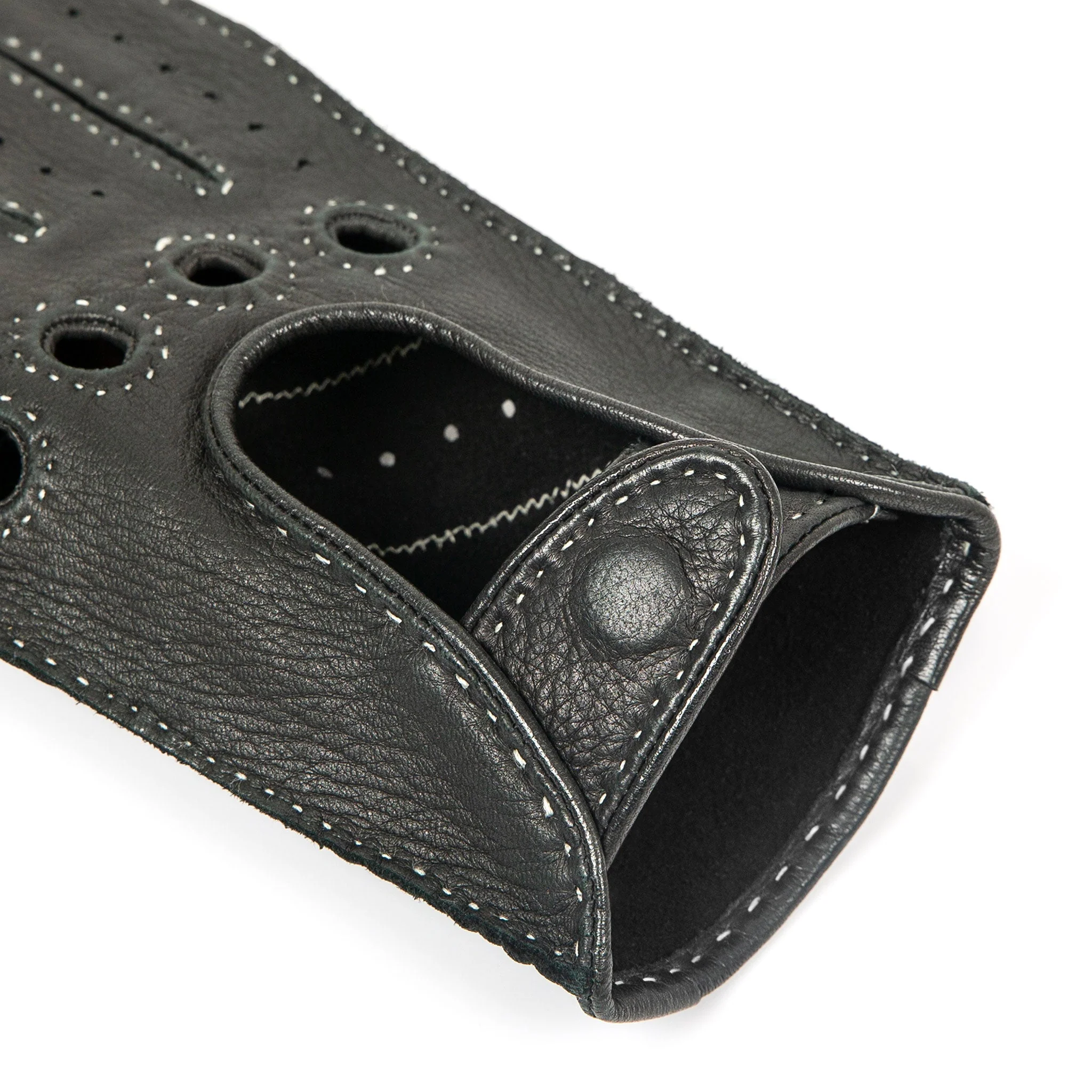 Men's Handsewn Deerskin Leather Driving Gloves - Image 19