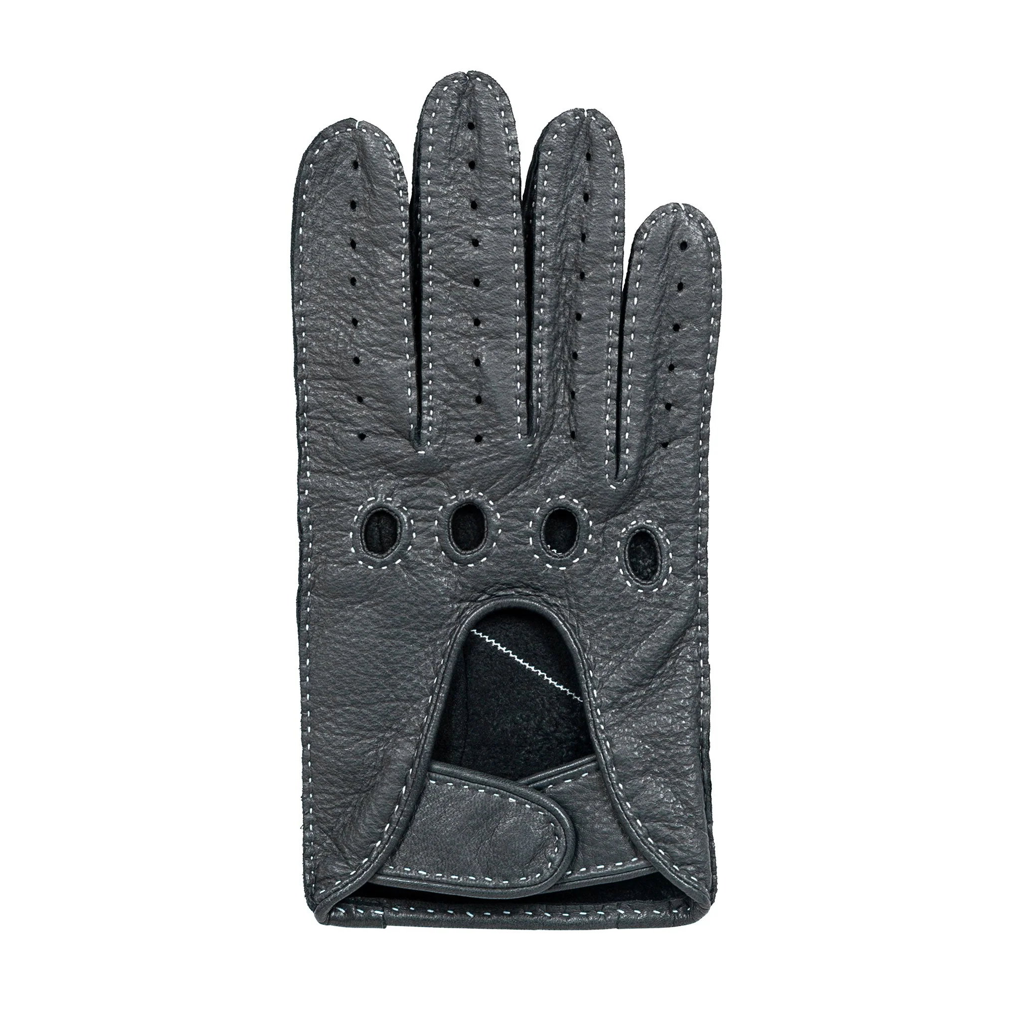 Men's Handsewn Deerskin Leather Driving Gloves - Image 34
