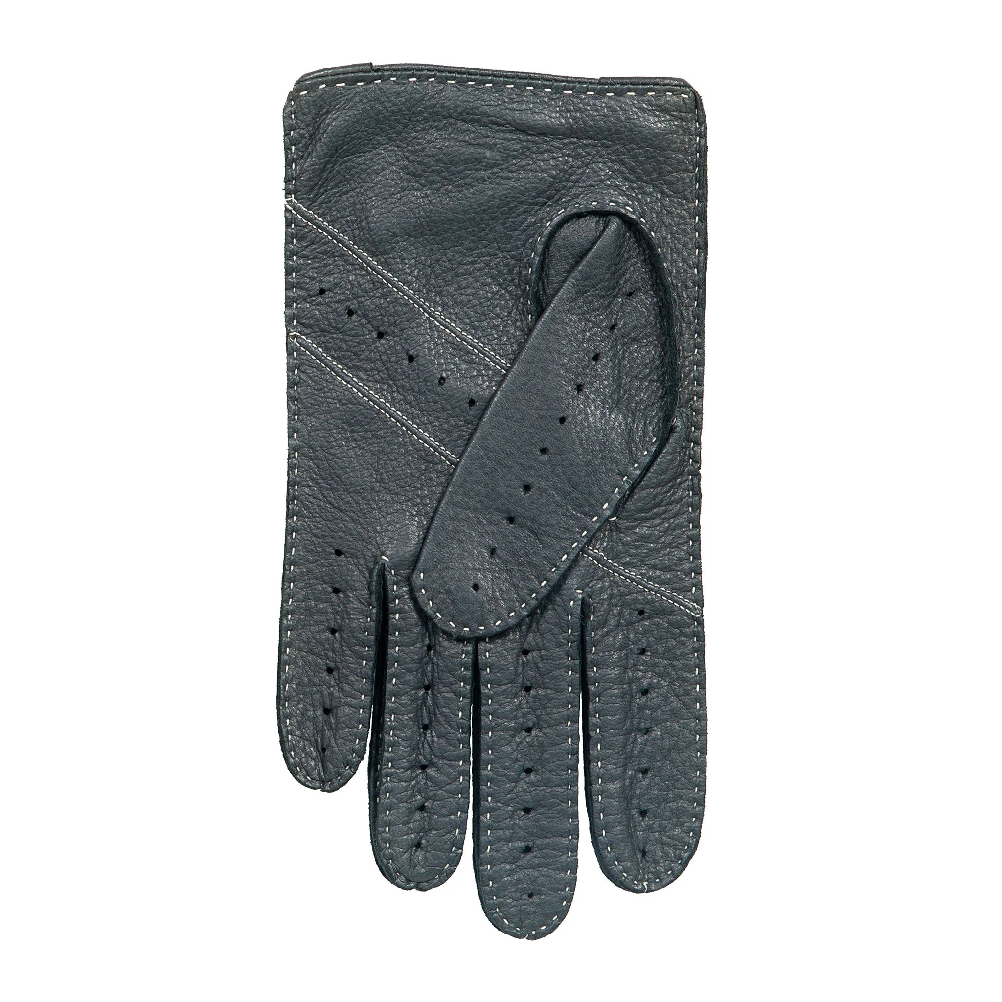 Men's Handsewn Deerskin Leather Driving Gloves - Image 36