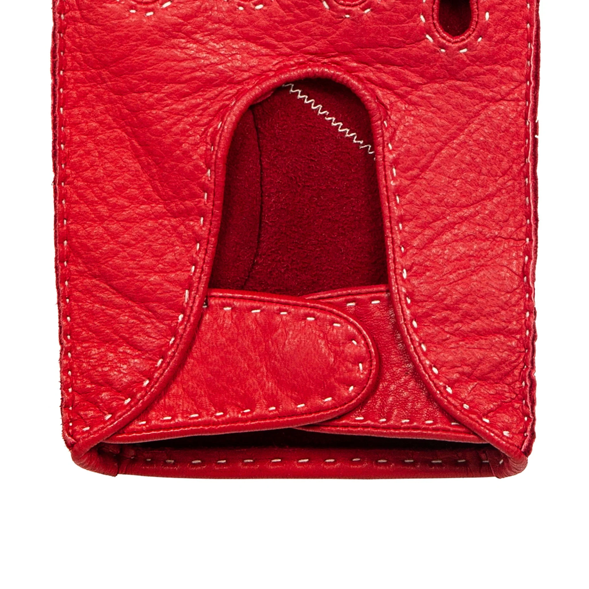 Men's Handsewn Deerskin Leather Driving Gloves - Image 4