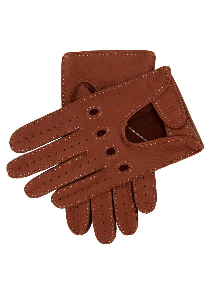 Men's Handsewn Deerskin Leather Driving Gloves - Image 53