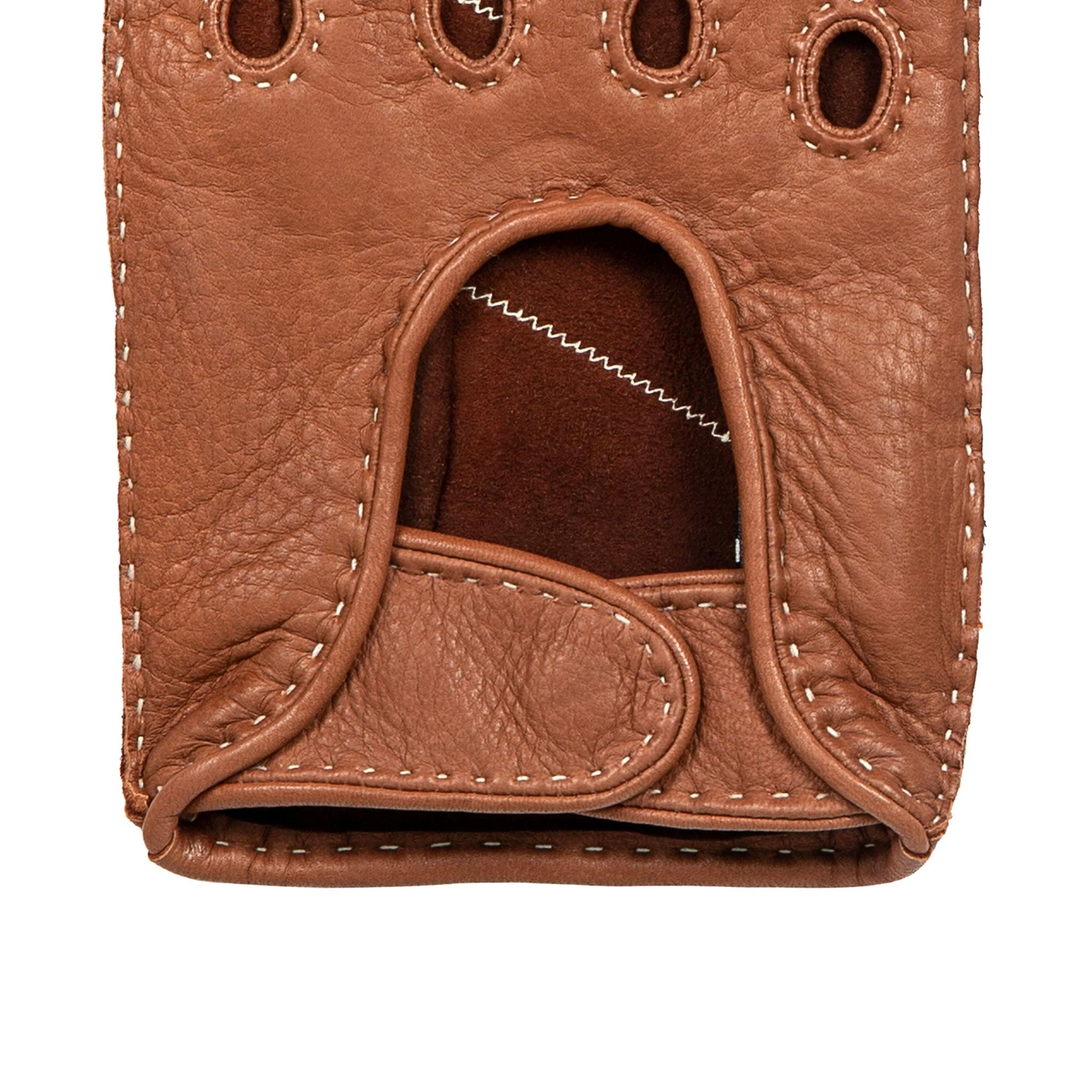 Men's Handsewn Deerskin Leather Driving Gloves - Image 57