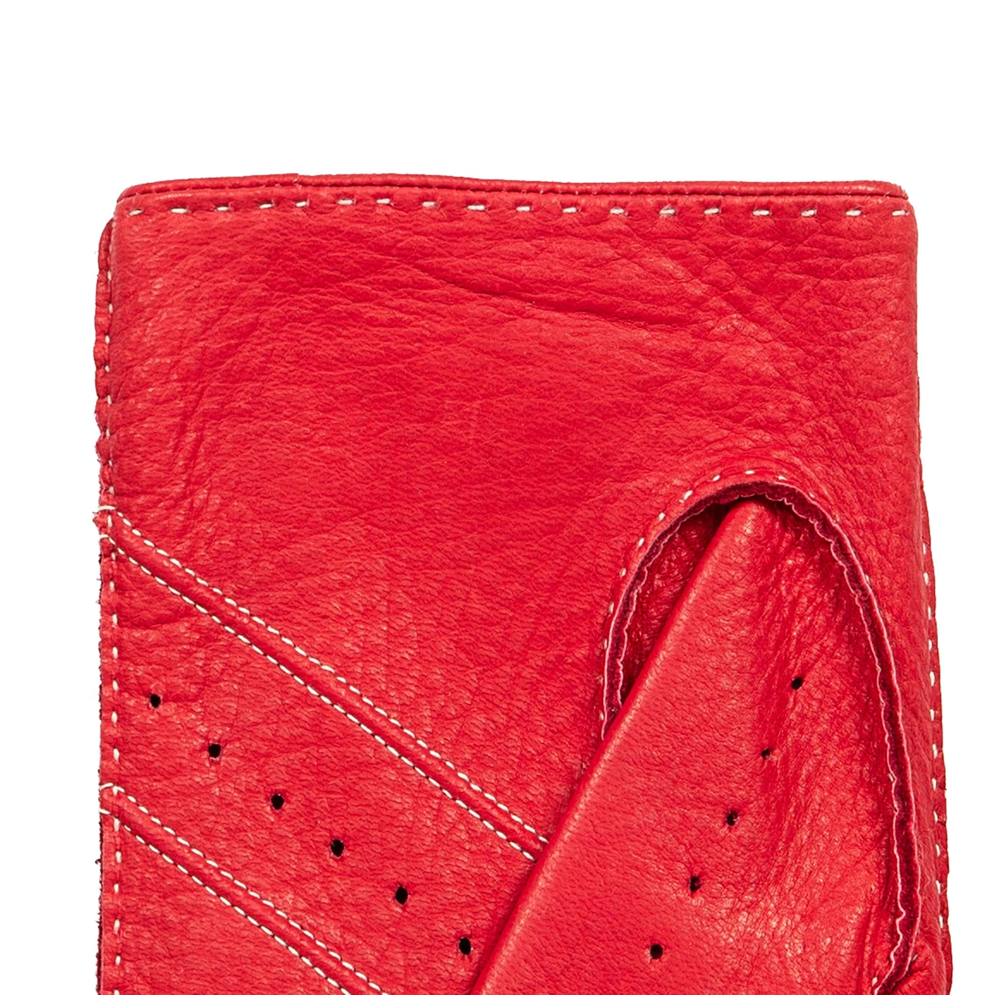 Men's Handsewn Deerskin Leather Driving Gloves - Image 6