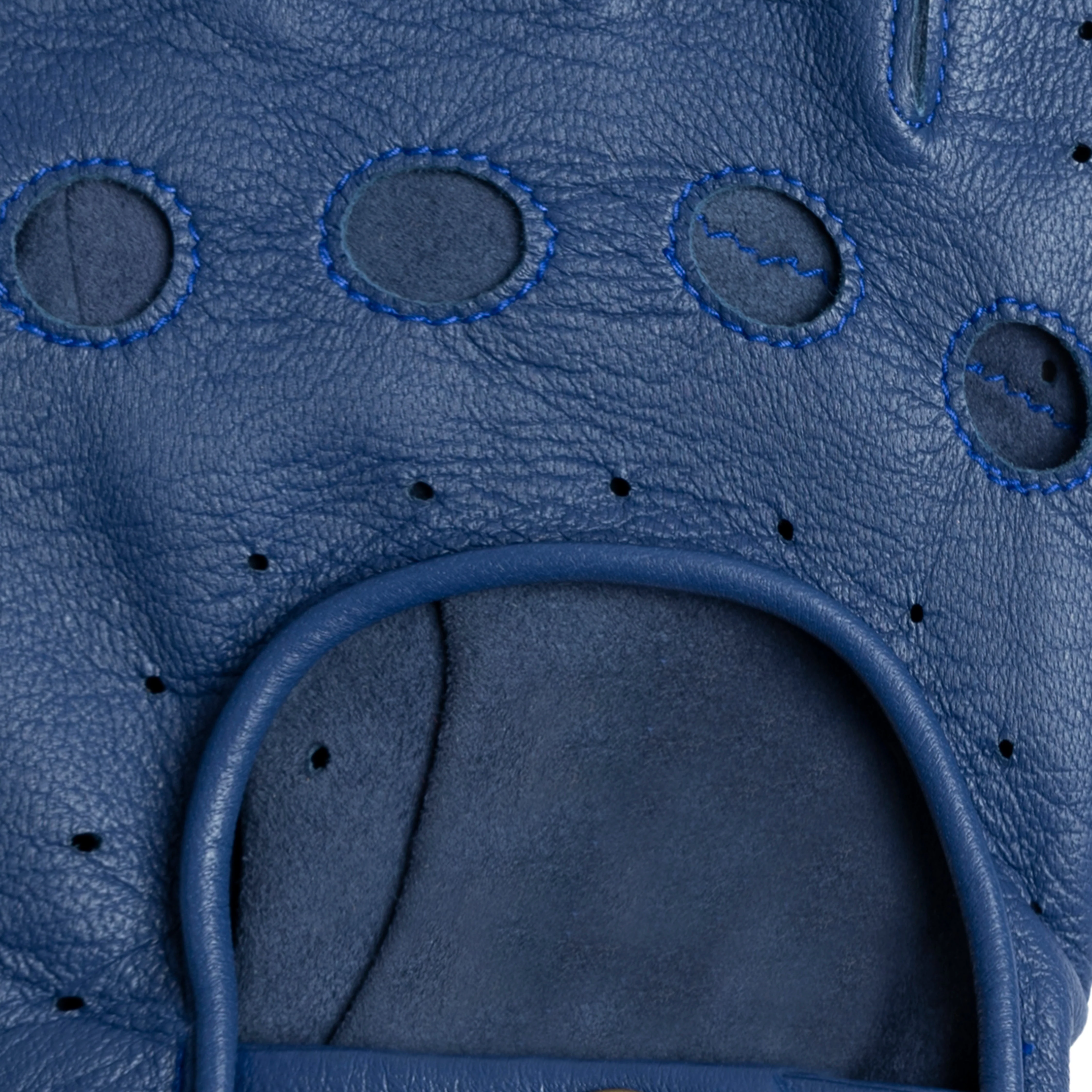 Men's Fingerless Leather Driving Gloves - Image 49