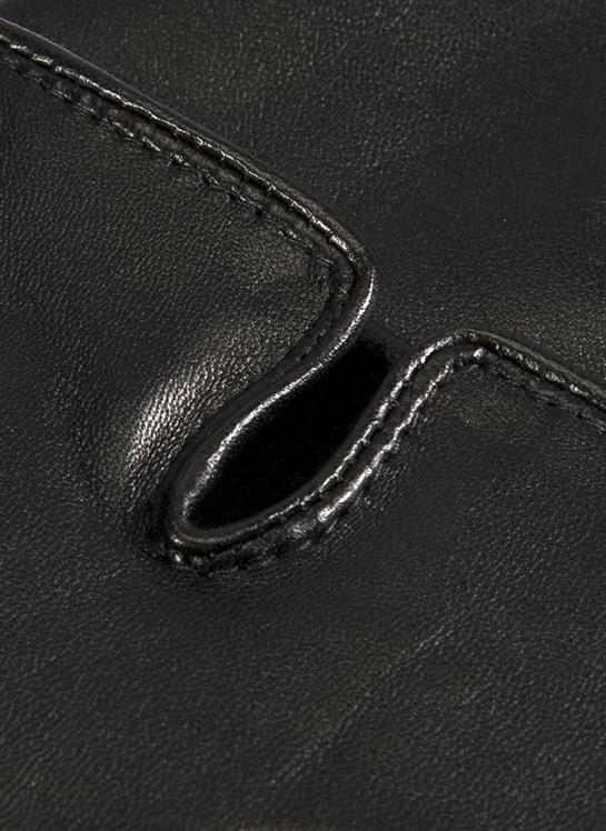 Men's Three-Point Fleece-Lined Leather Gloves - Image 3