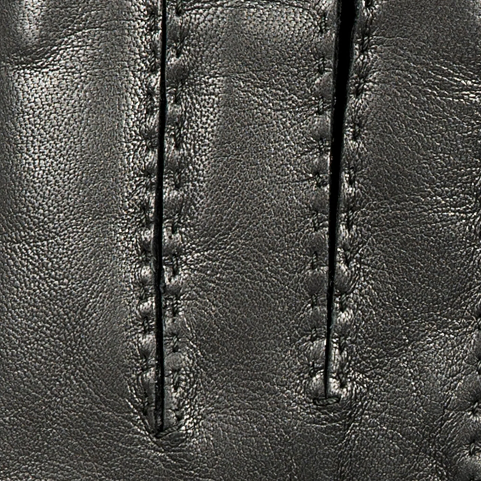 Men's Handsewn Three-Point Fur-Lined Leather Gloves - Image 7