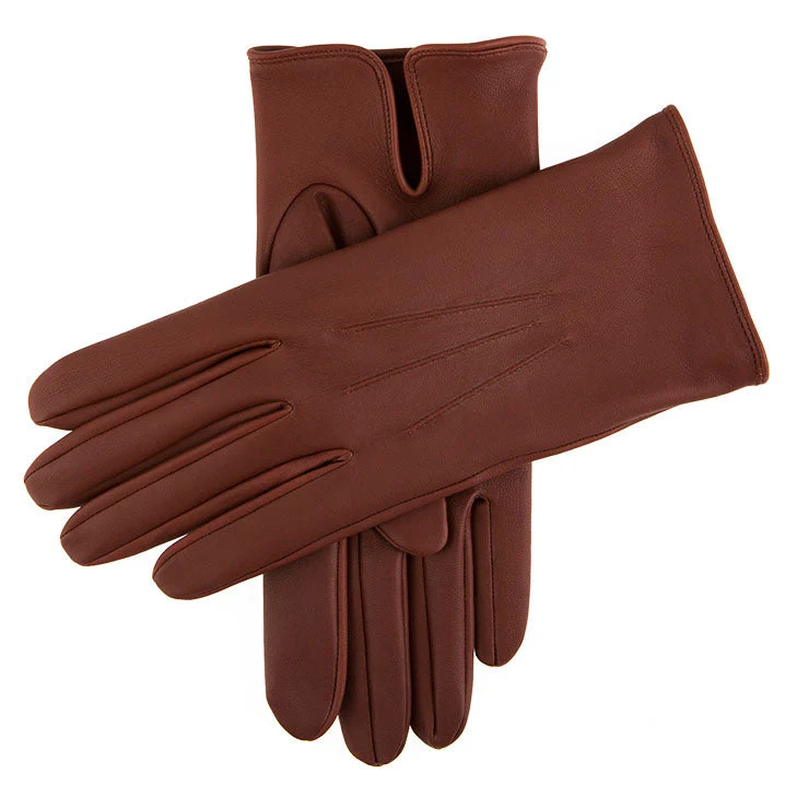 Men's Heritage Three-Point Leather Gloves - Image 4