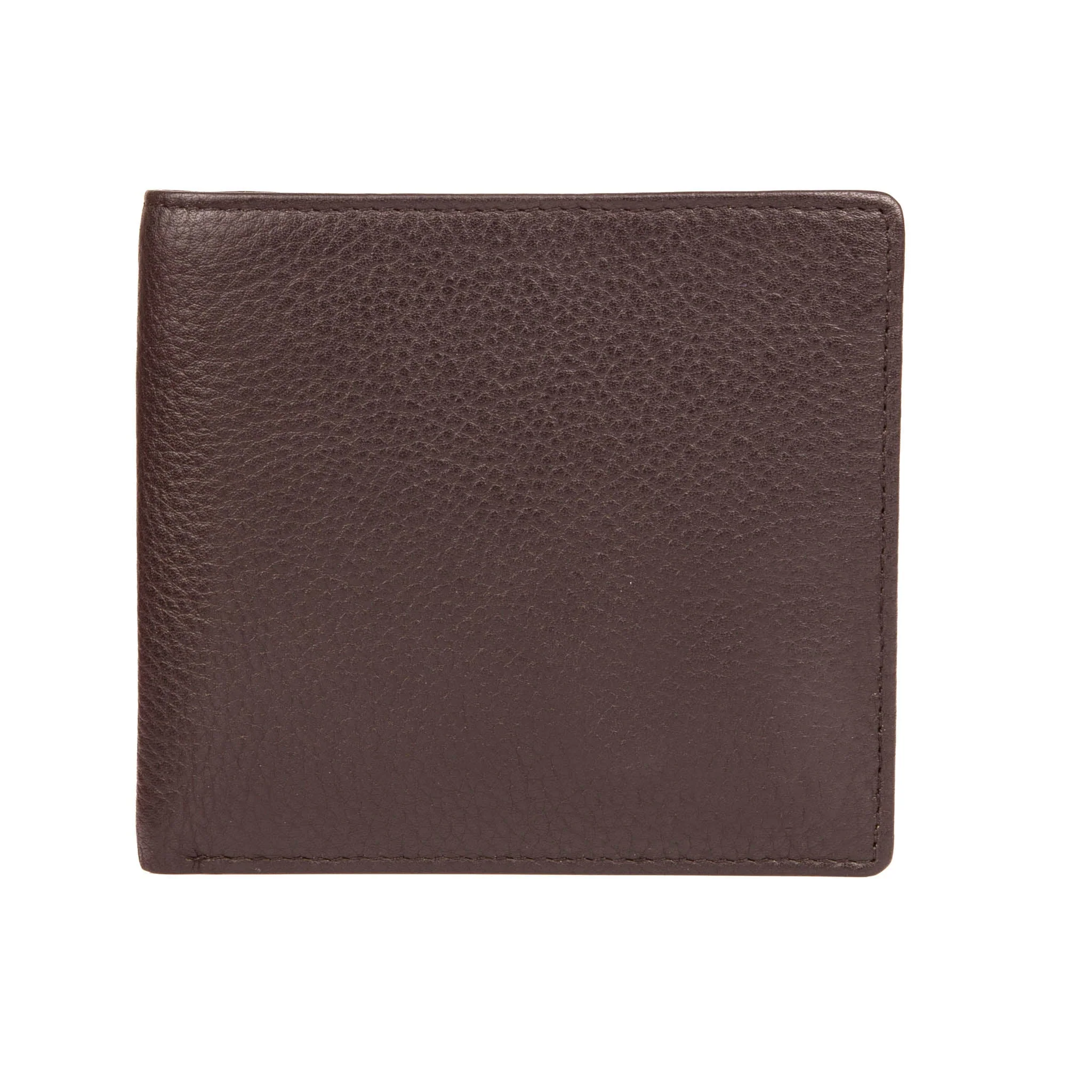 Men's Slim Pebble Grain Leather Bifold Wallet with RFID Blocking - Image 20