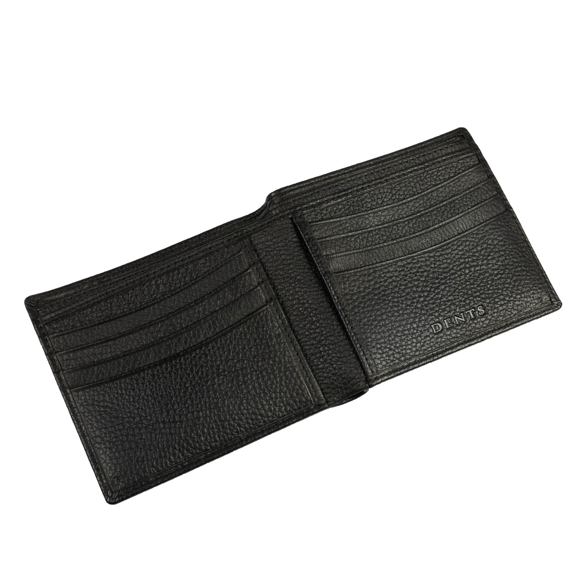 Men's Slim Pebble Grain Leather Bifold Wallet with RFID Blocking - Image 4