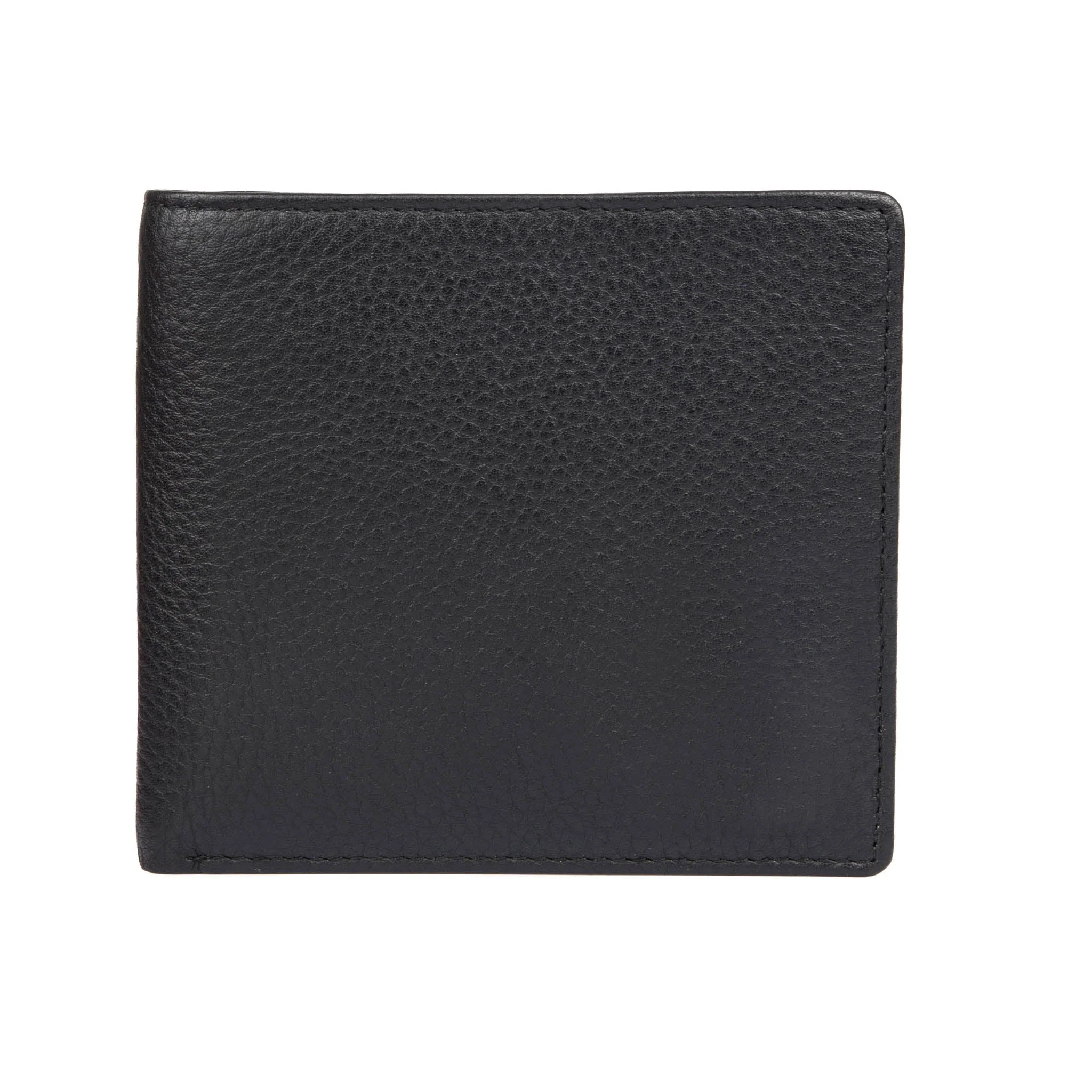 Men's Slim Pebble Grain Leather Bifold Wallet with RFID Blocking - Image 5