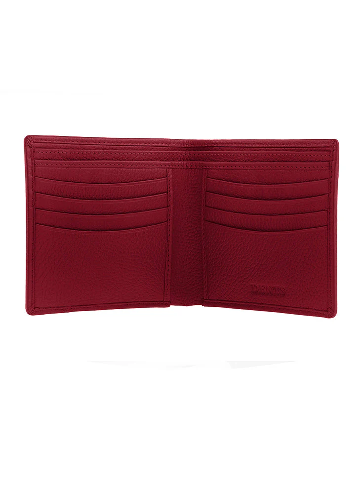 Men's Slim Pebble Grain Leather Bifold Wallet with RFID Blocking - Image 8