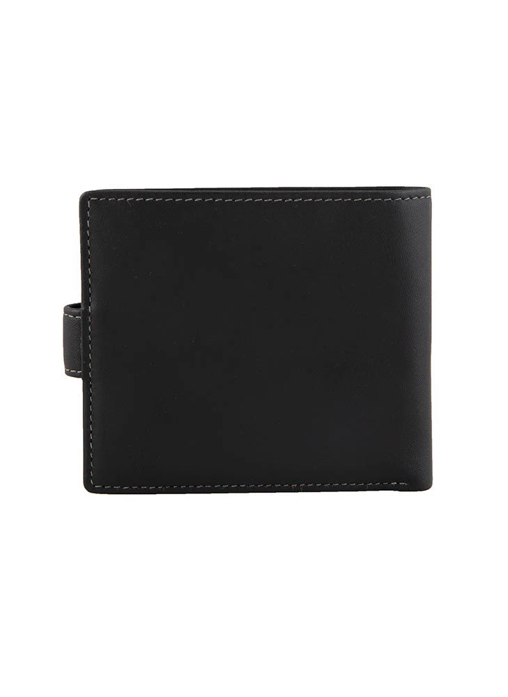 Men's Smooth Nappa Leather Bifold Wallet with RFID Blocking and Coin Purse - Image 10