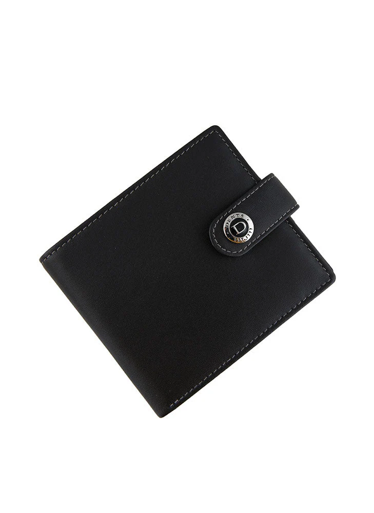 Men's Smooth Nappa Leather Bifold Wallet with RFID Blocking and Coin Purse - Image 11