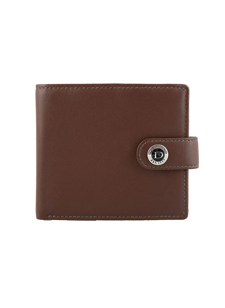 Men's Smooth Nappa Leather Bifold Wallet with RFID Blocking and Coin Purse - Image 13