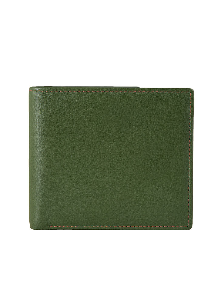 Men's Smooth Nappa Leather Bifold Wallet with RFID Blocking - Image 7