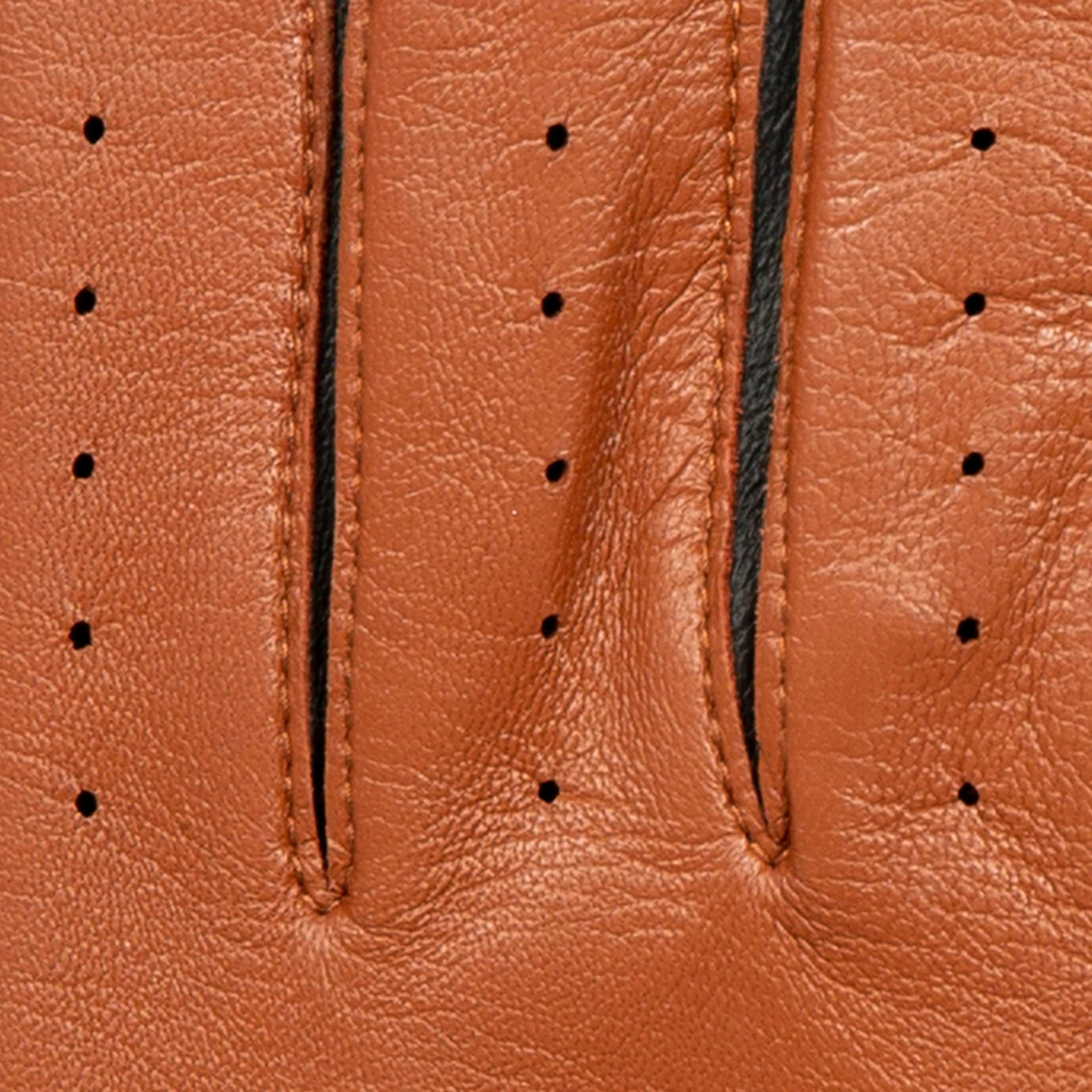 Men's The Suited Racer Two-Colour Leather Driving Gloves - Image 18