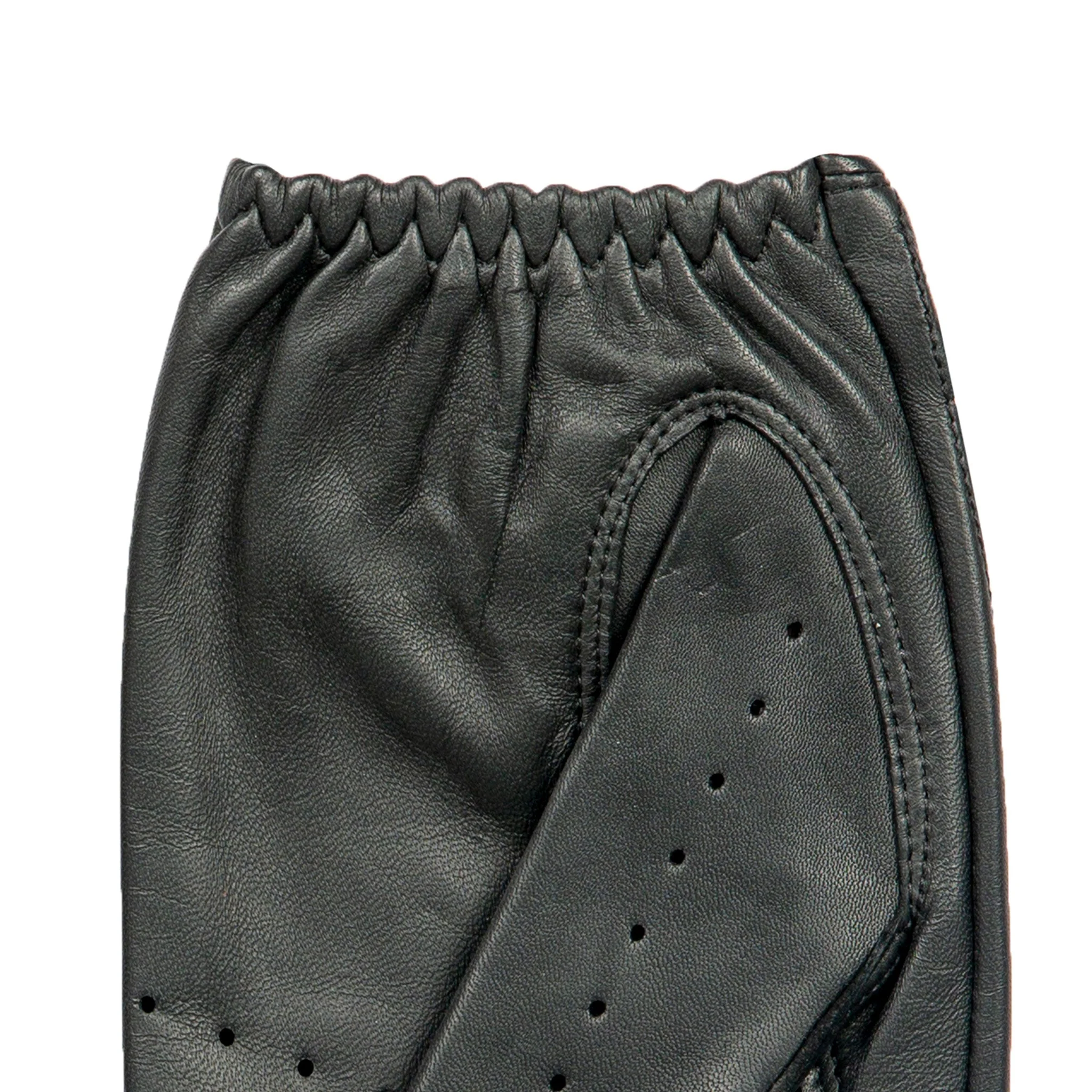 Men's The Suited Racer Two-Colour Leather Driving Gloves - Image 28