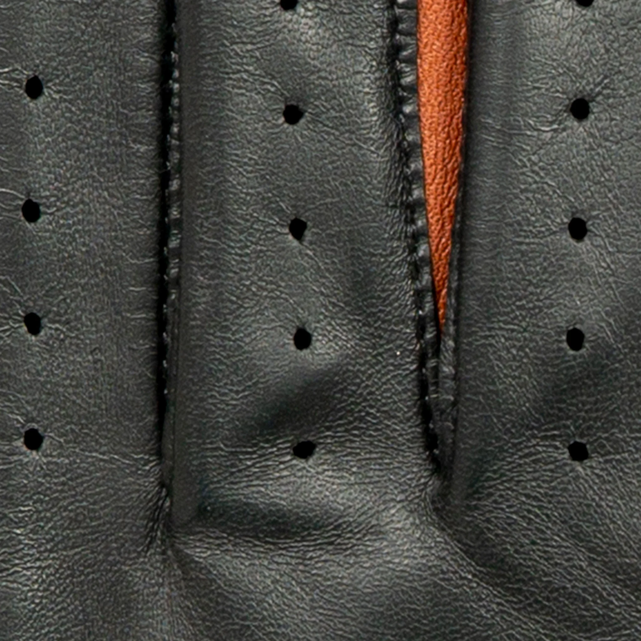 Men's The Suited Racer Two-Colour Leather Driving Gloves - Image 29