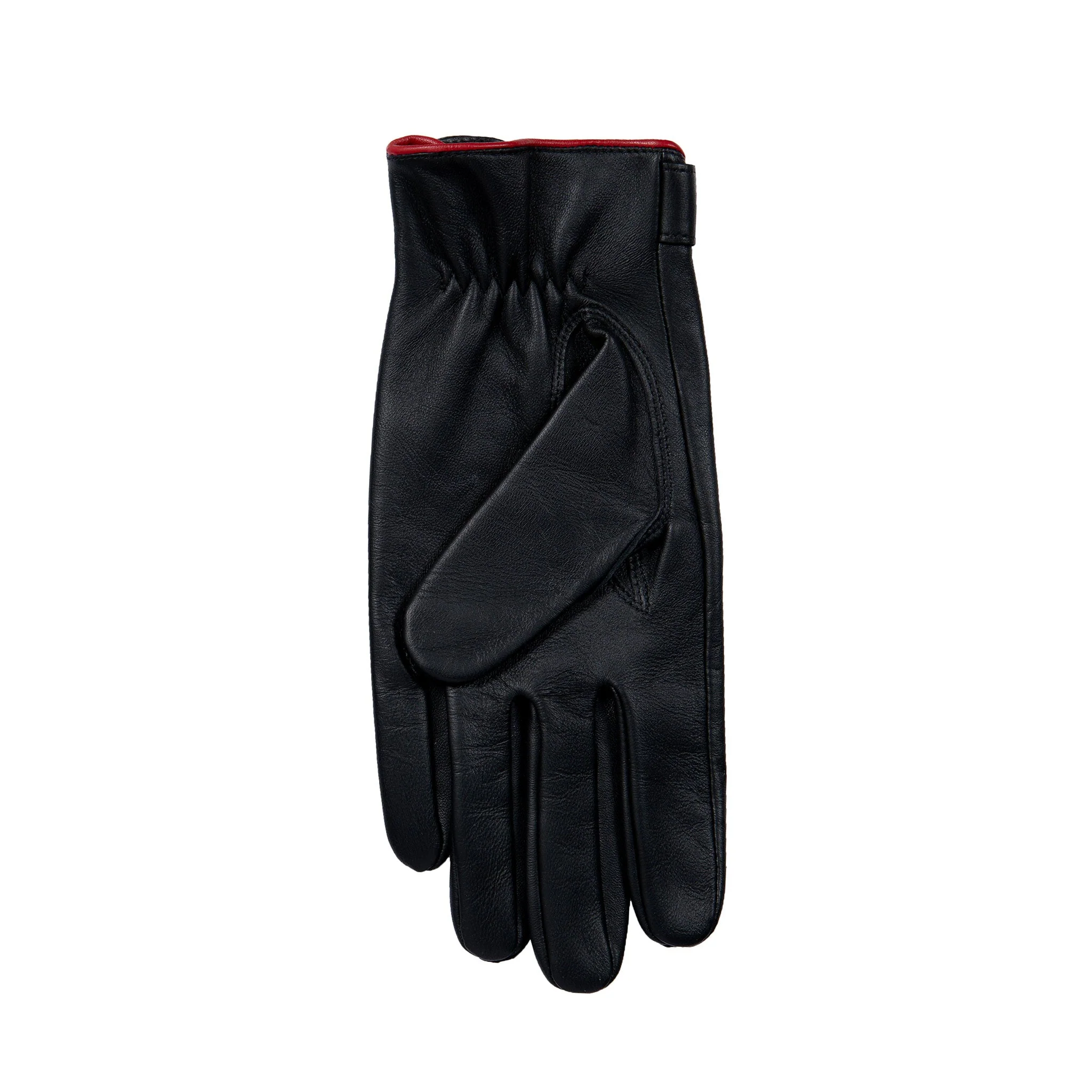 Men's The Suited Racer Touchscreen Leather Driving Gloves with Wristwatch Cut-out - Image 5