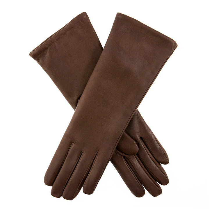 Women's Heritage Cashmere-Lined Leather Gloves - Image 7