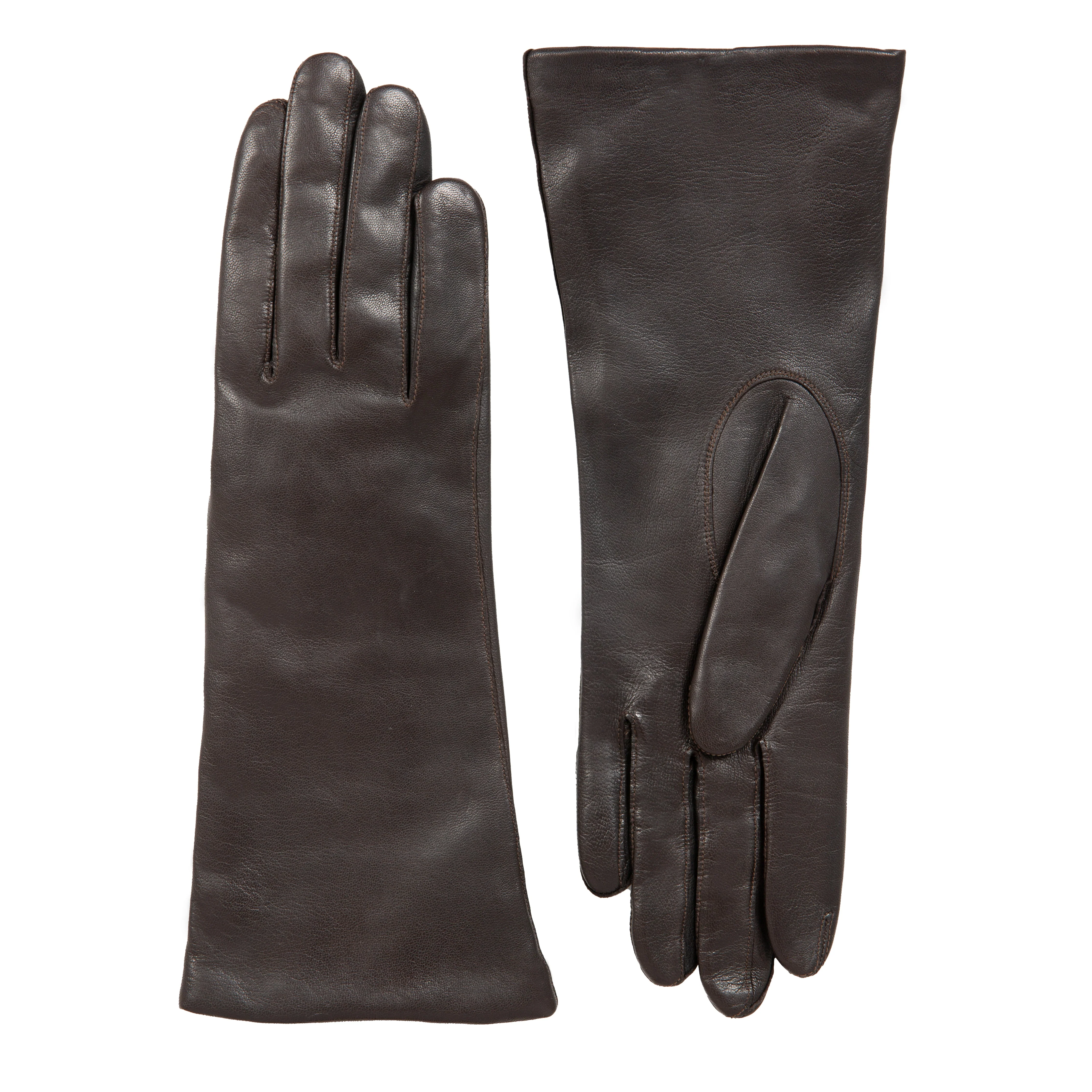 Women's Cashmere-Lined Leather Gloves - Image 24