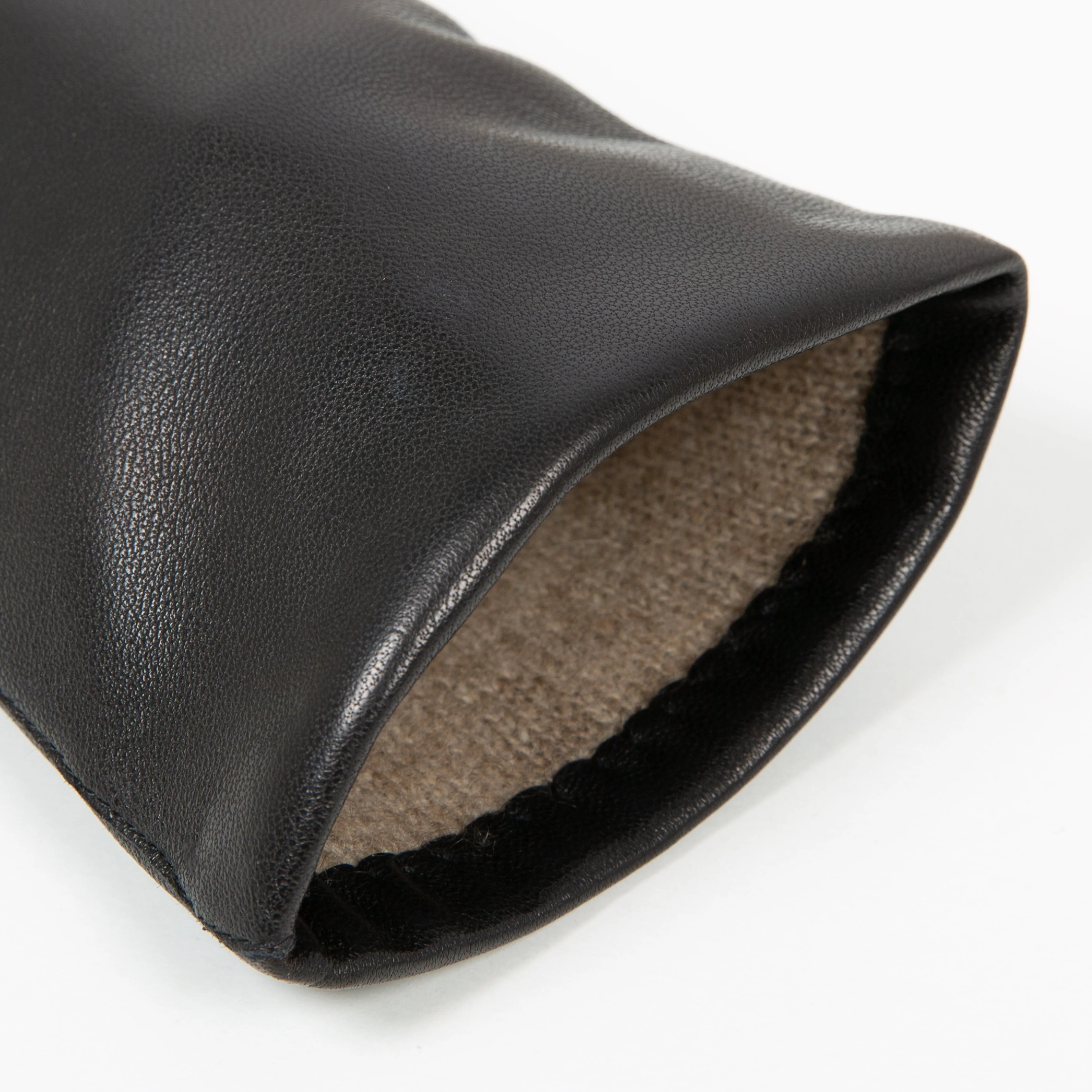 Women's Cashmere-Lined Leather Gloves - Image 9