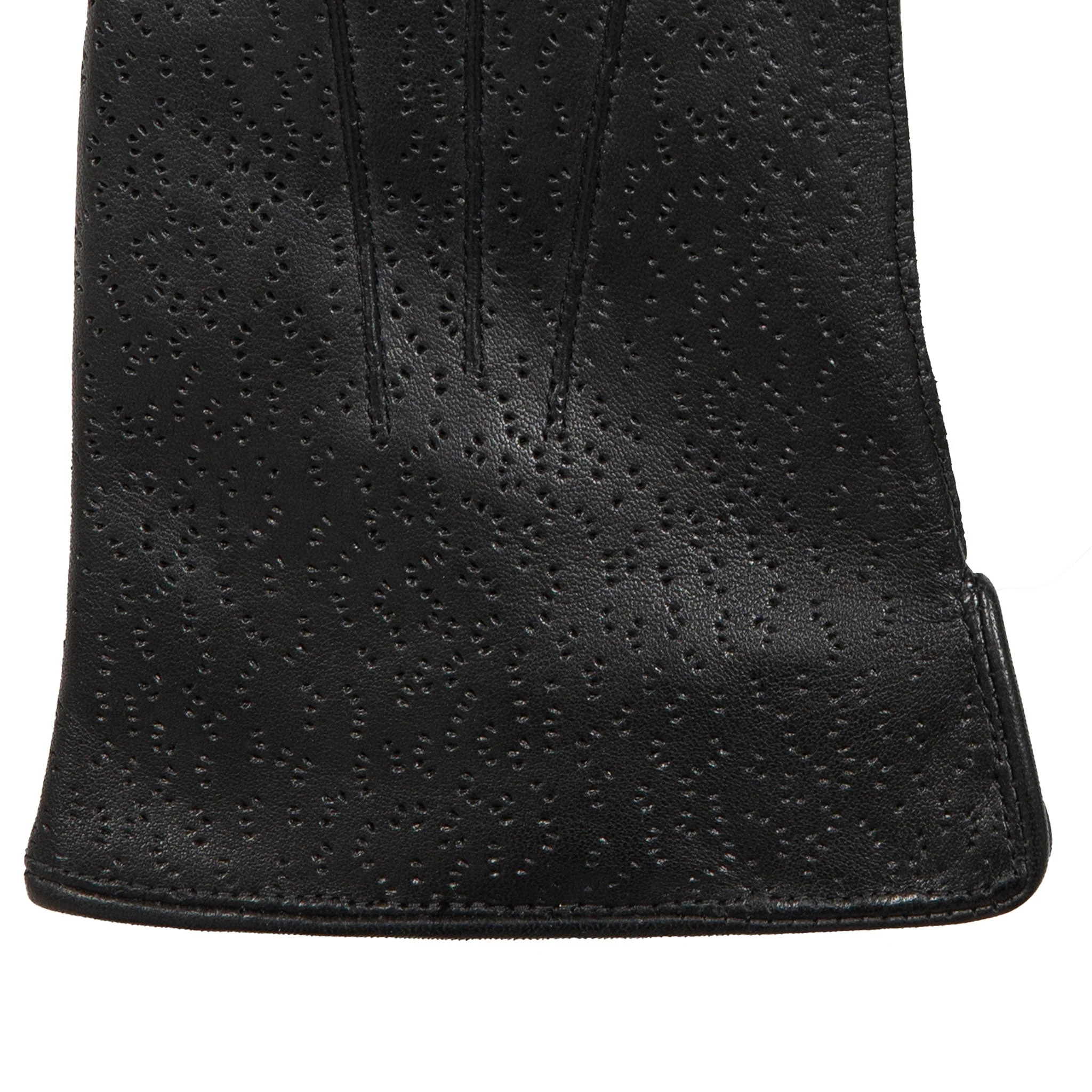 Women's Three-Point Lined Imitation Peccary Leather Gloves - Image 29