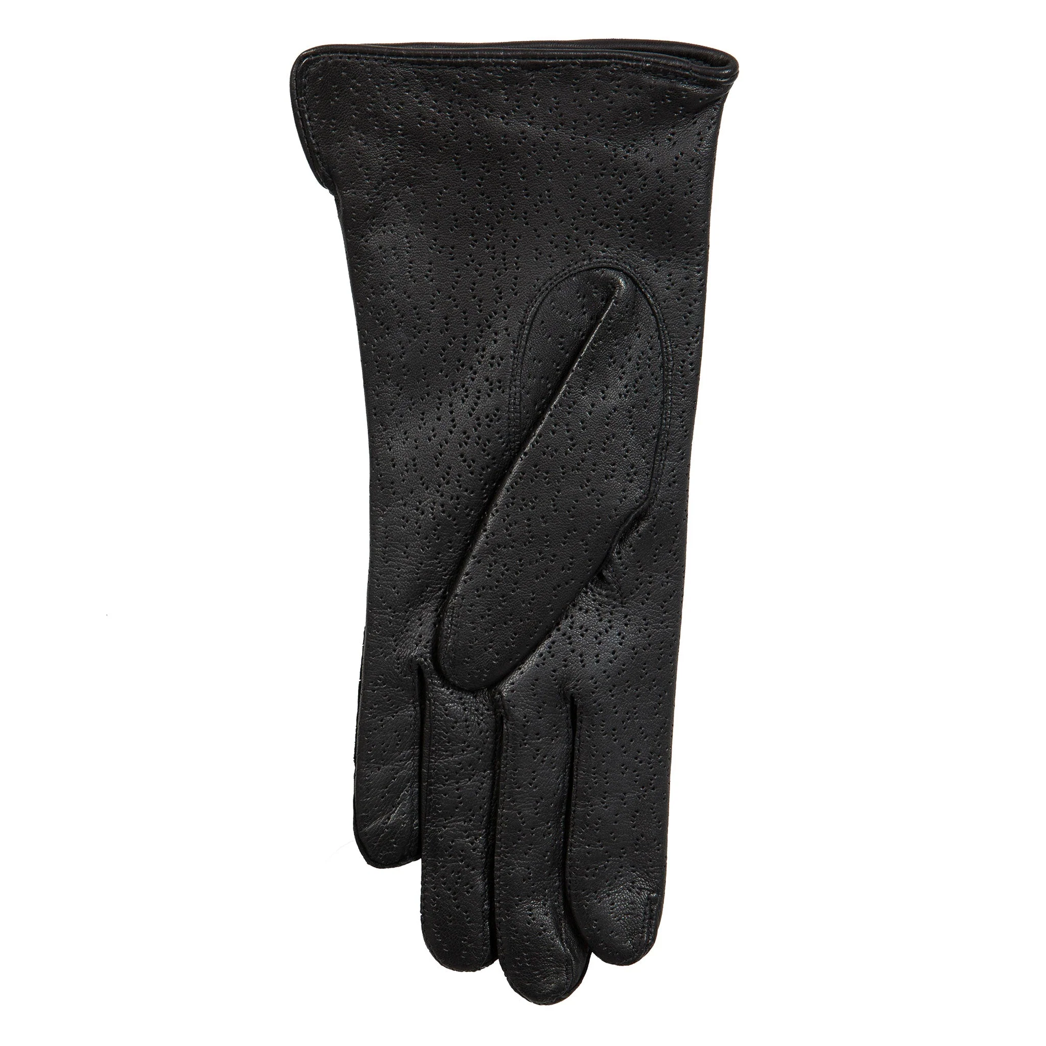 Women's Three-Point Lined Imitation Peccary Leather Gloves - Image 30