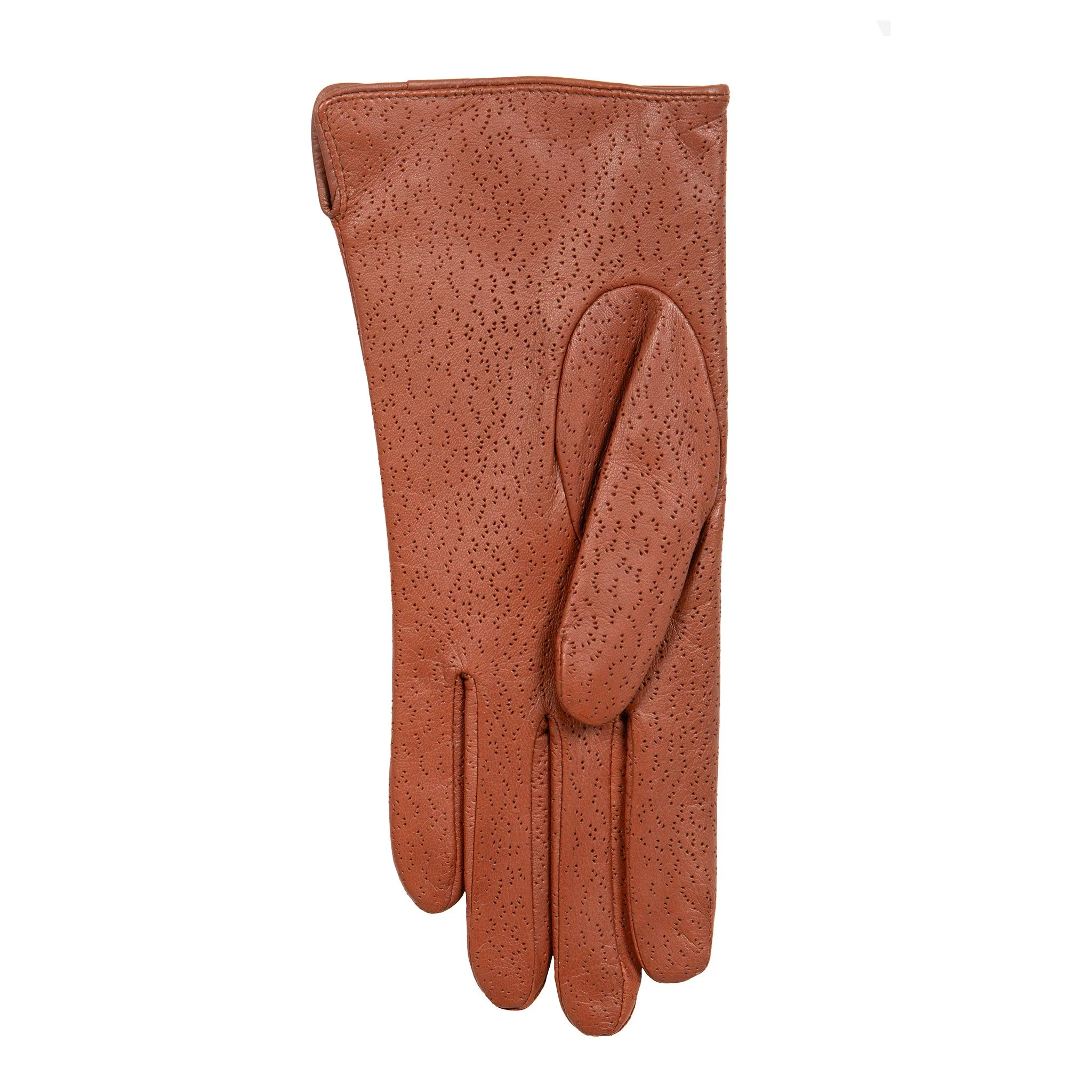 Women's Three-Point Lined Imitation Peccary Leather Gloves - Image 52