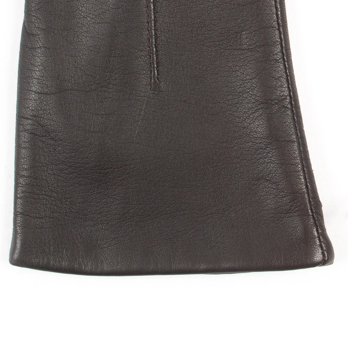 Women's Single-Point Fleece-Lined Leather Gloves - Image 4