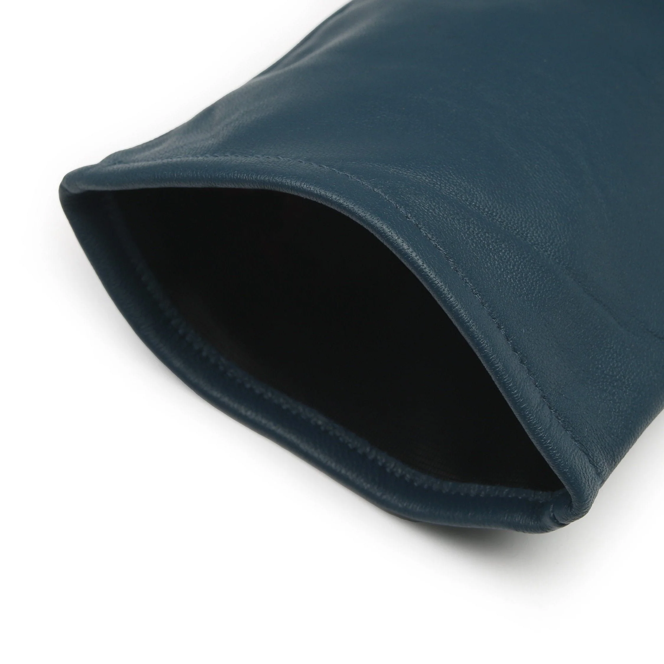 Women's Single-Point Long Above-Elbow Lined Leather Gloves - Image 119