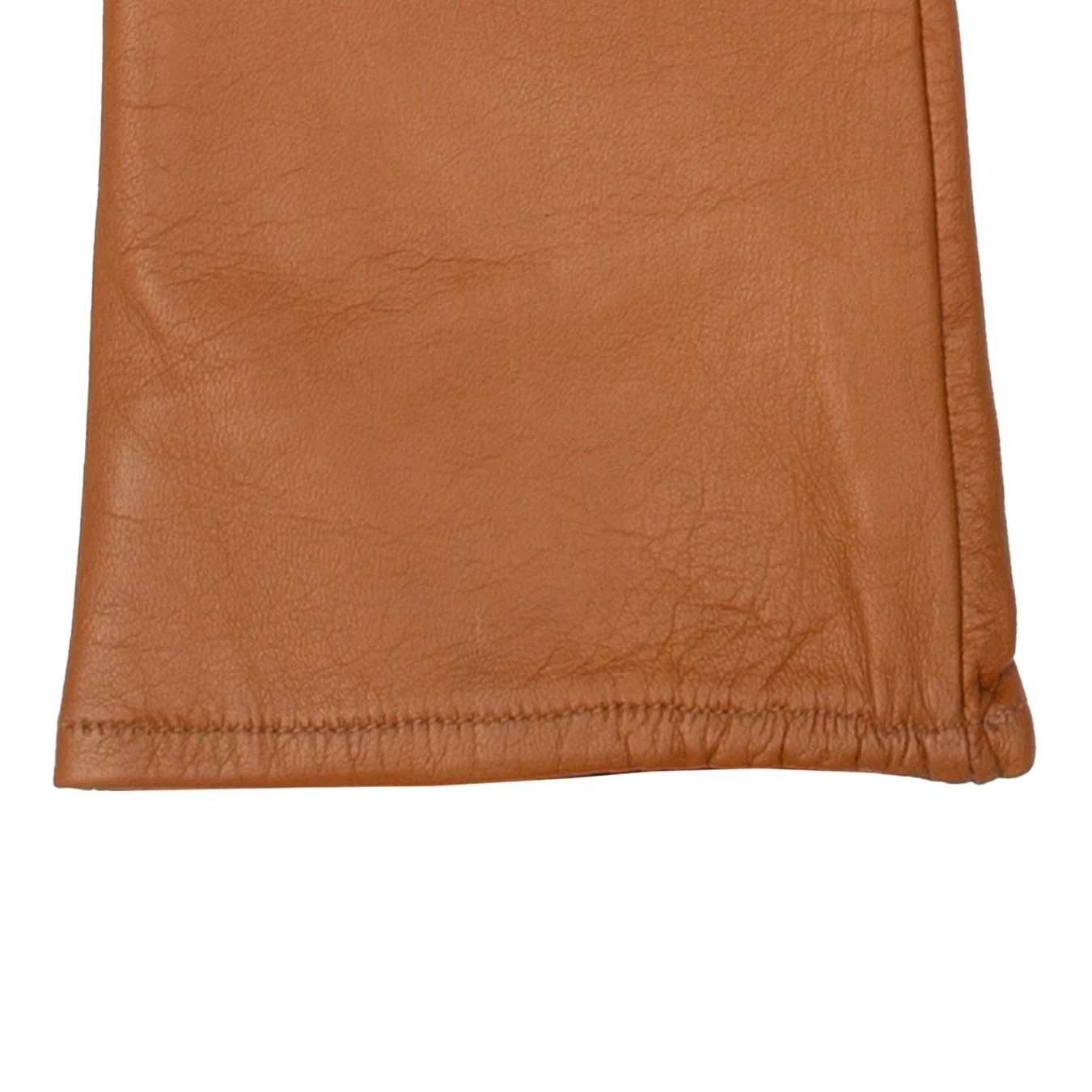 Women's Single-Point Long Above-Elbow Lined Leather Gloves - Image 81